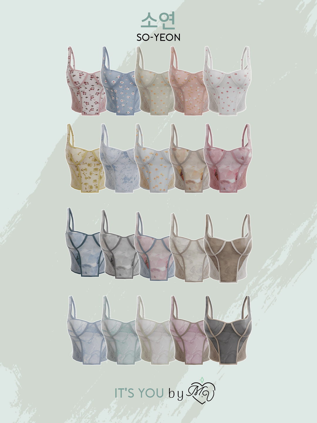 Скриншот мода Топ-корсет So-yeon Top
